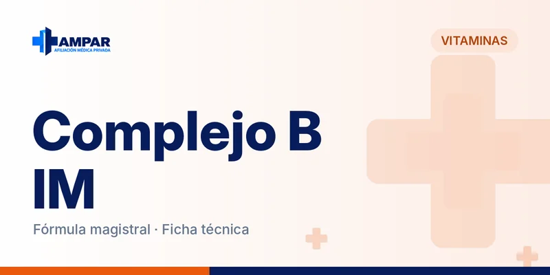 Etiqueta de Complejo B IM