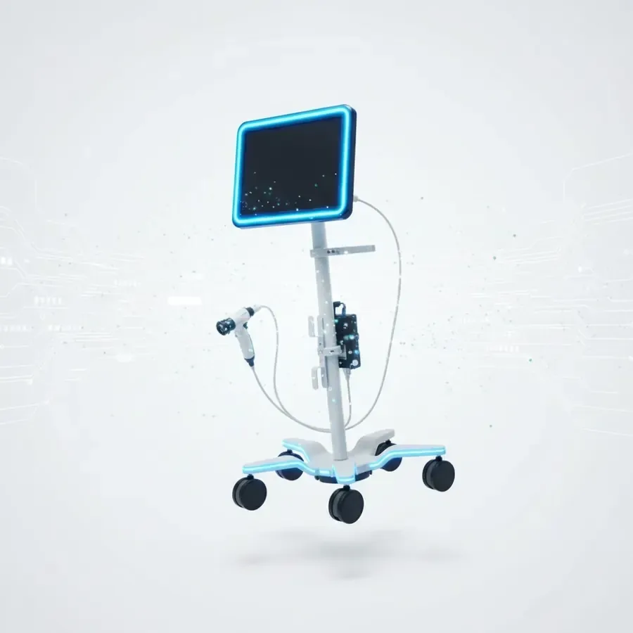 Torre de endoscopía para procedimientos urológicos